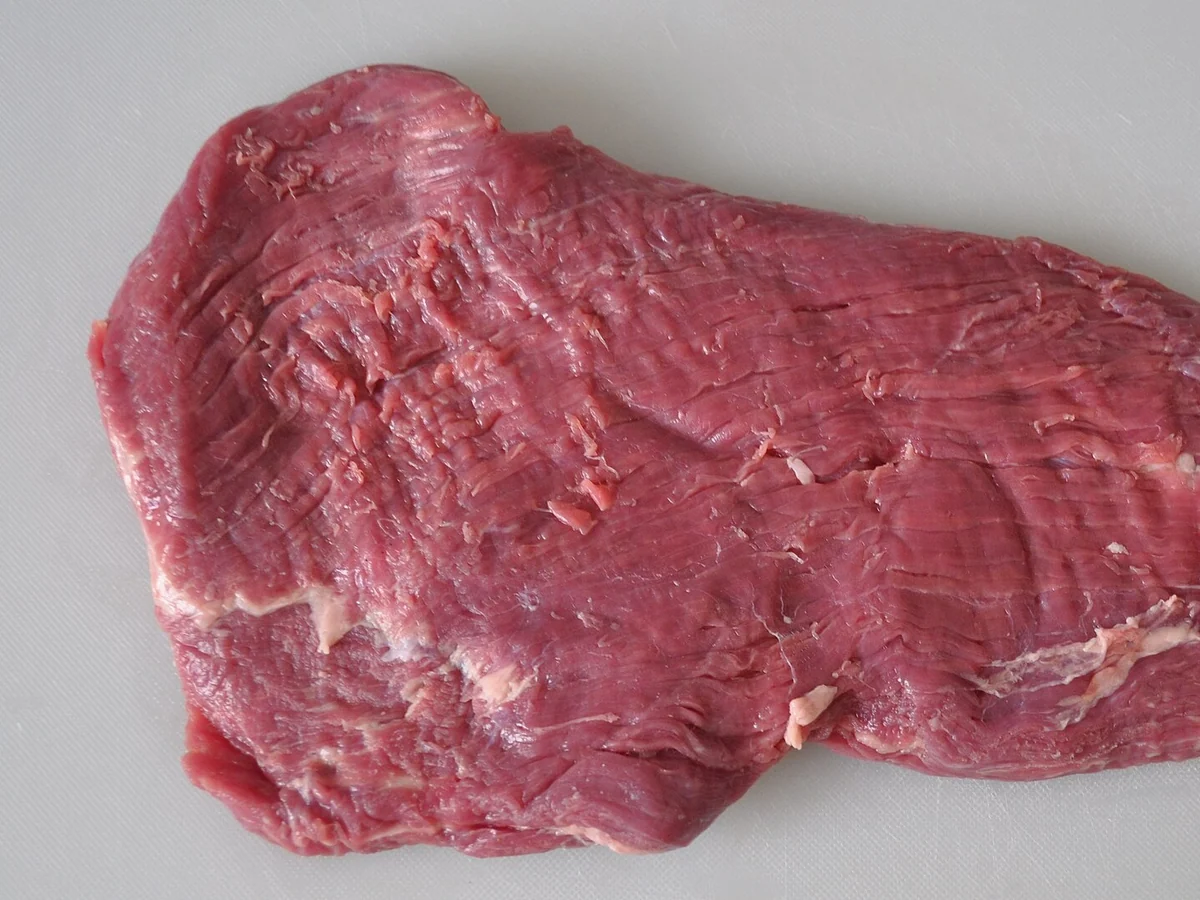 Flank Steak shown as a representative butcher-counter product