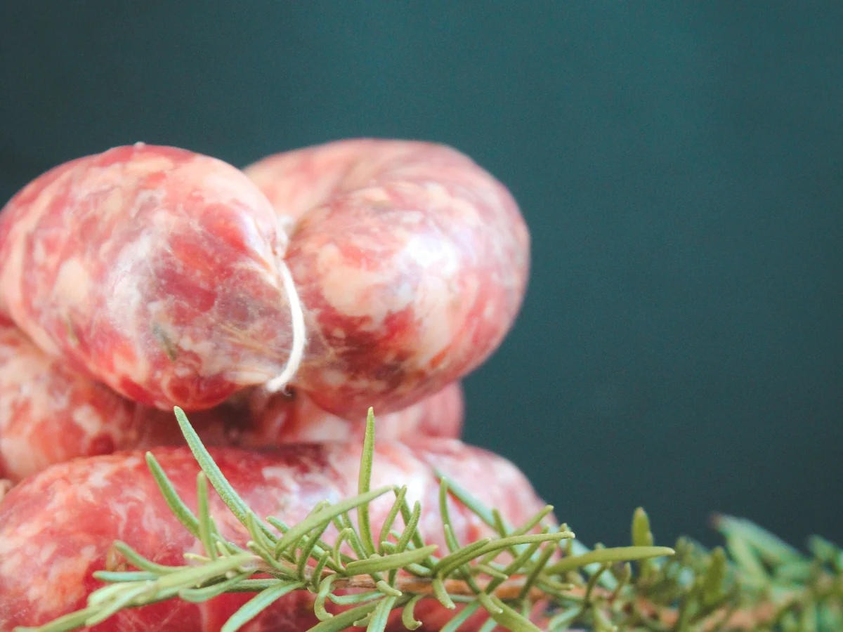 Fresh Pork Sausages shown as a representative butcher-counter product